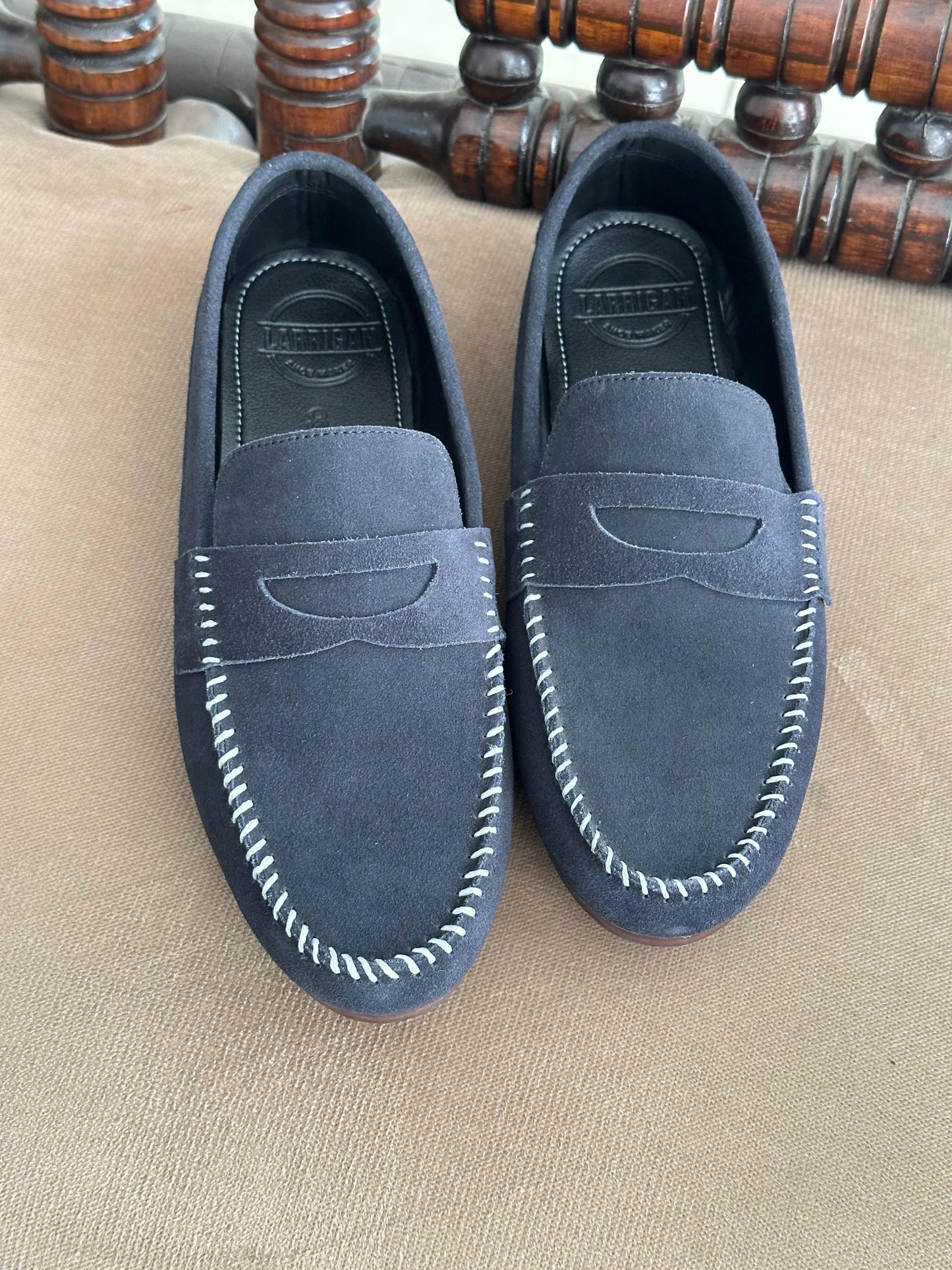 Suede mocc