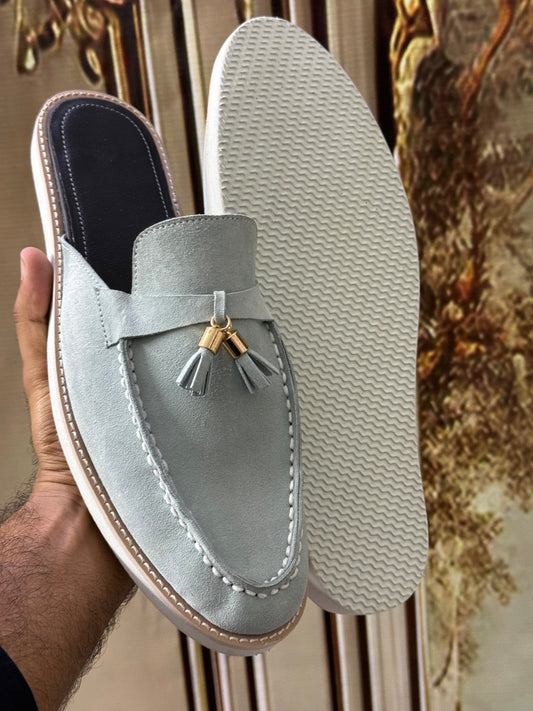 SUEDE MULE-532