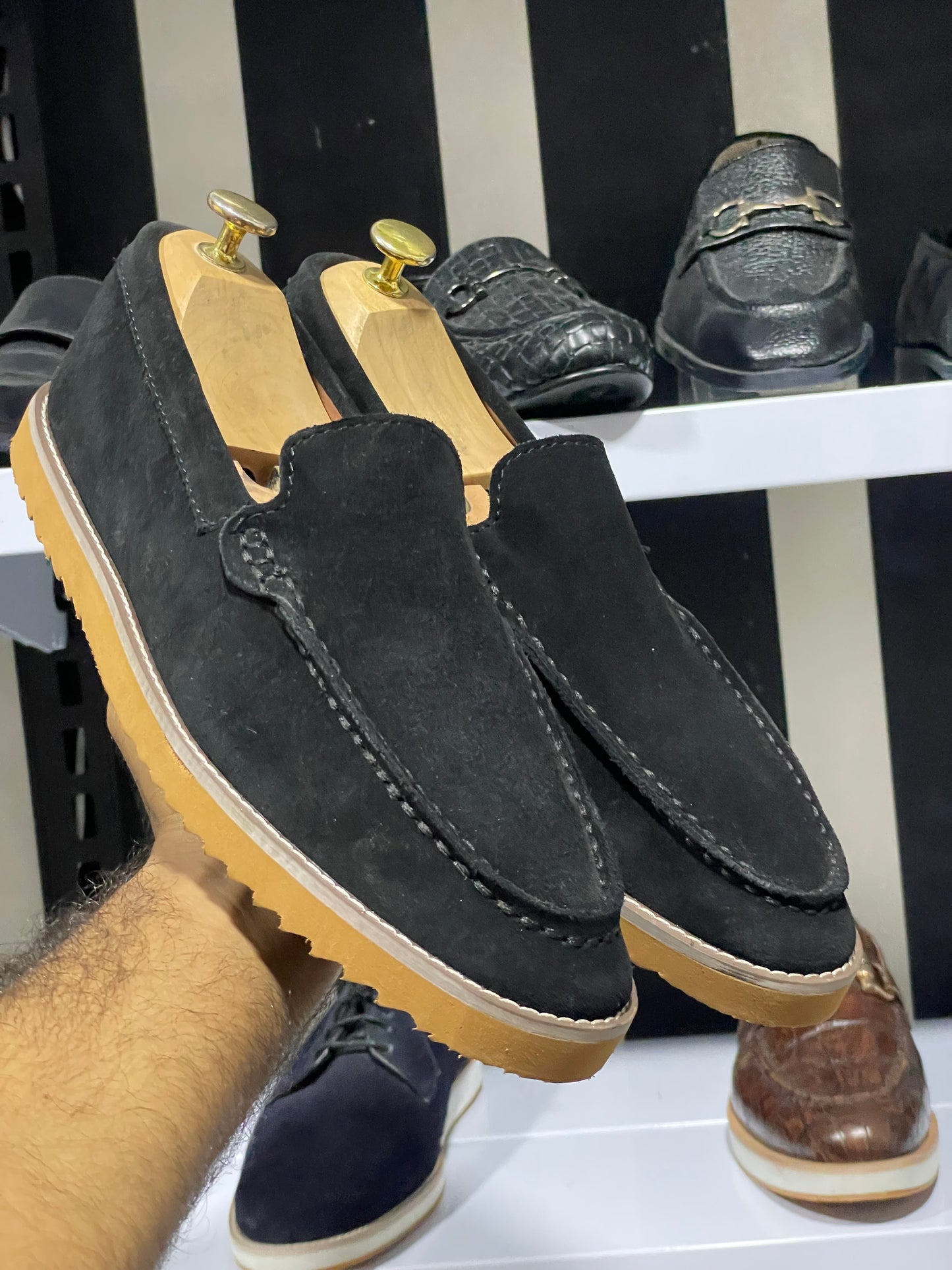 SUEDE MOCASSIN-8107