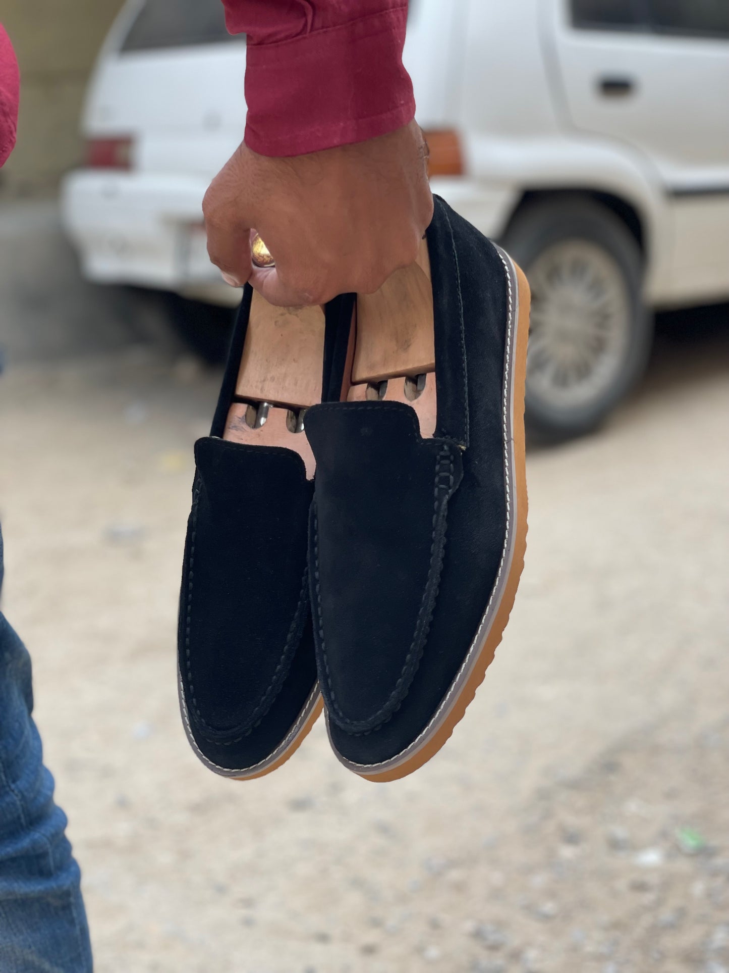 SUEDE MOCASSIN-8107