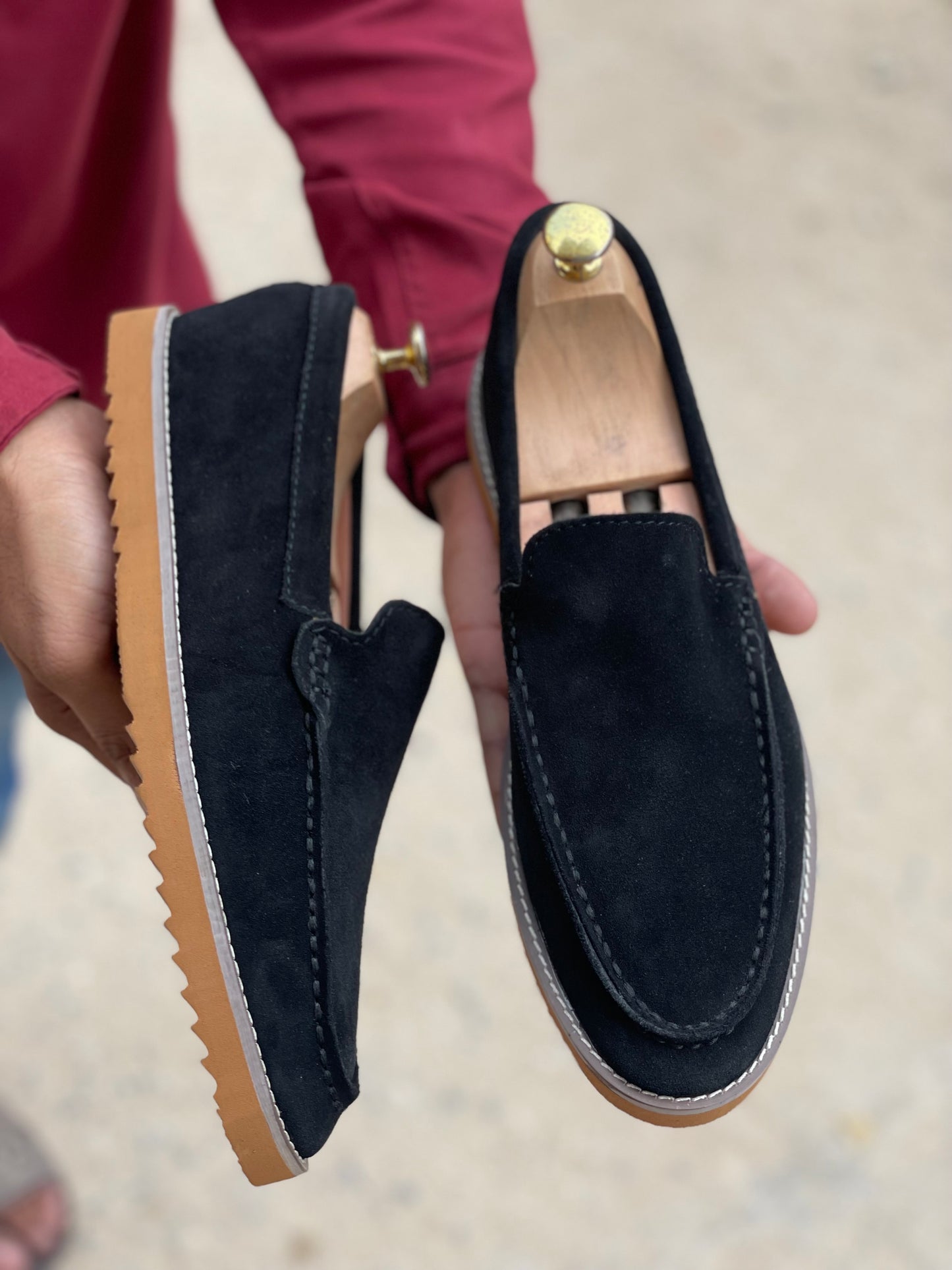 SUEDE MOCASSIN-8107