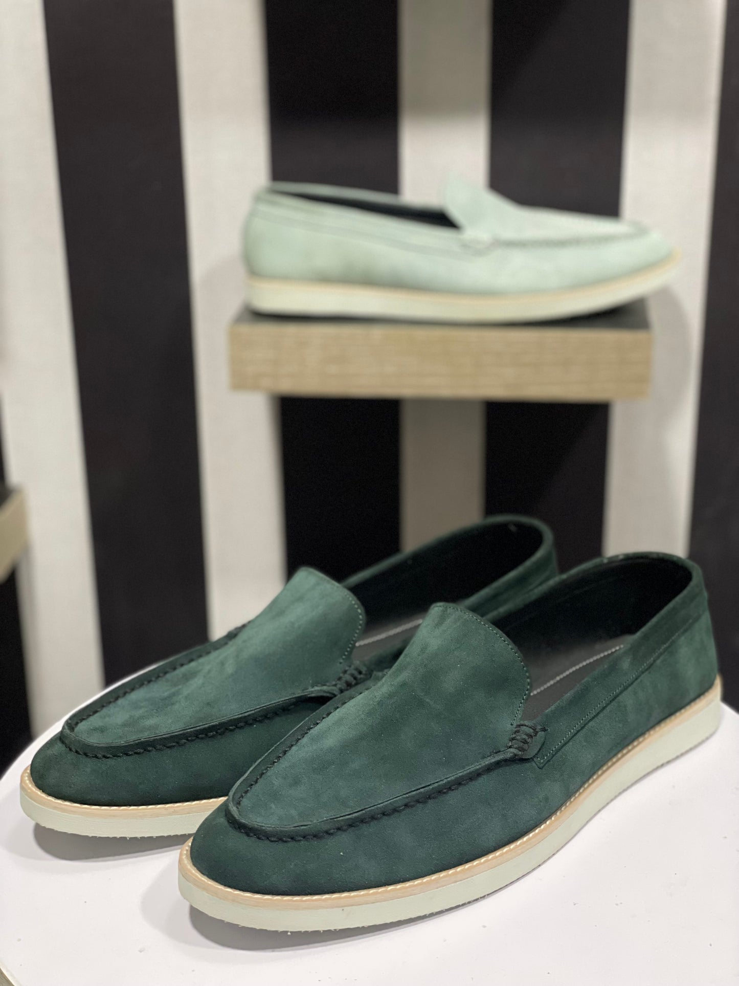 GREEN-SUEDE-MOCASSIN