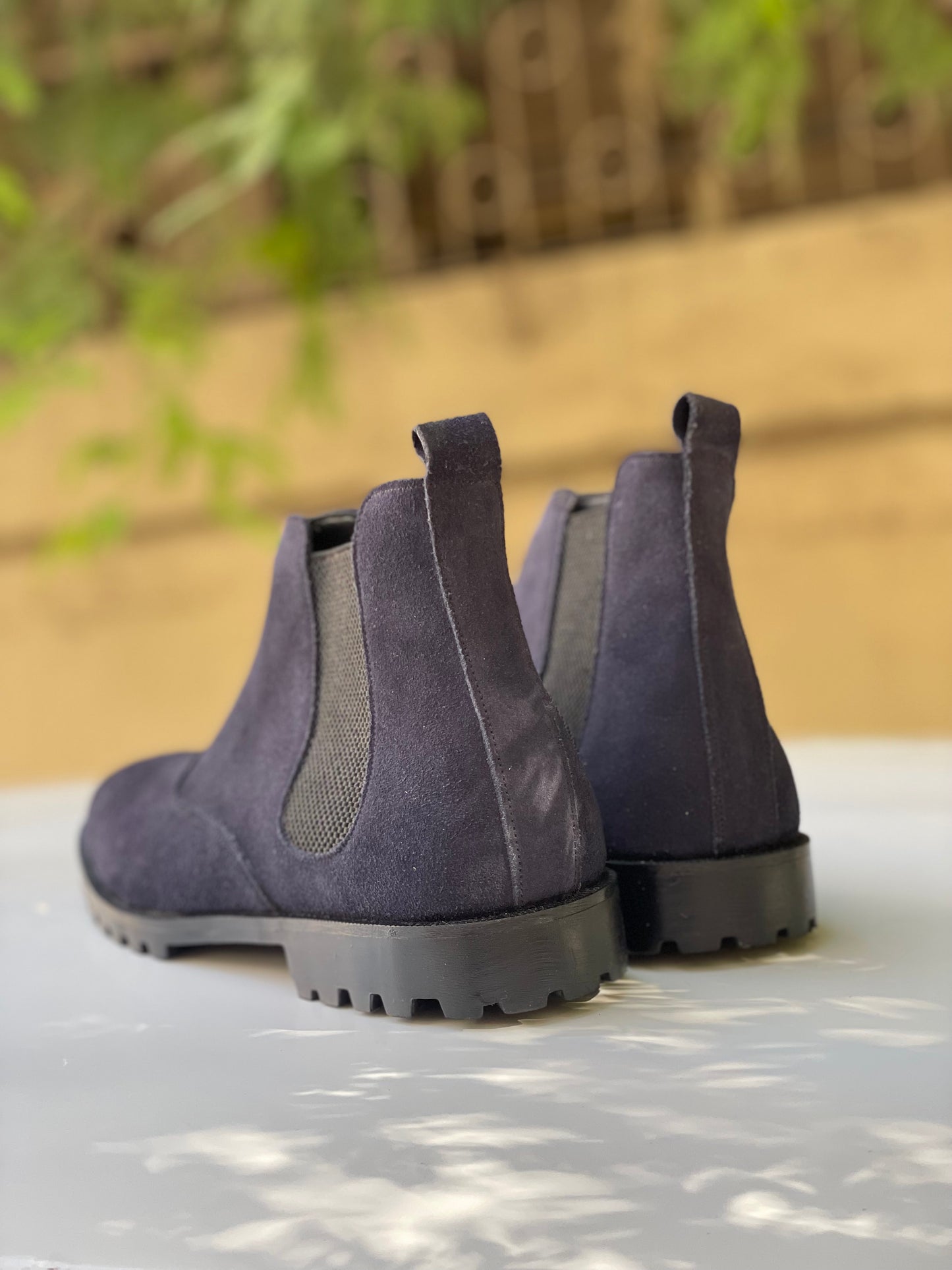 BOOT-SUEDE-BLU