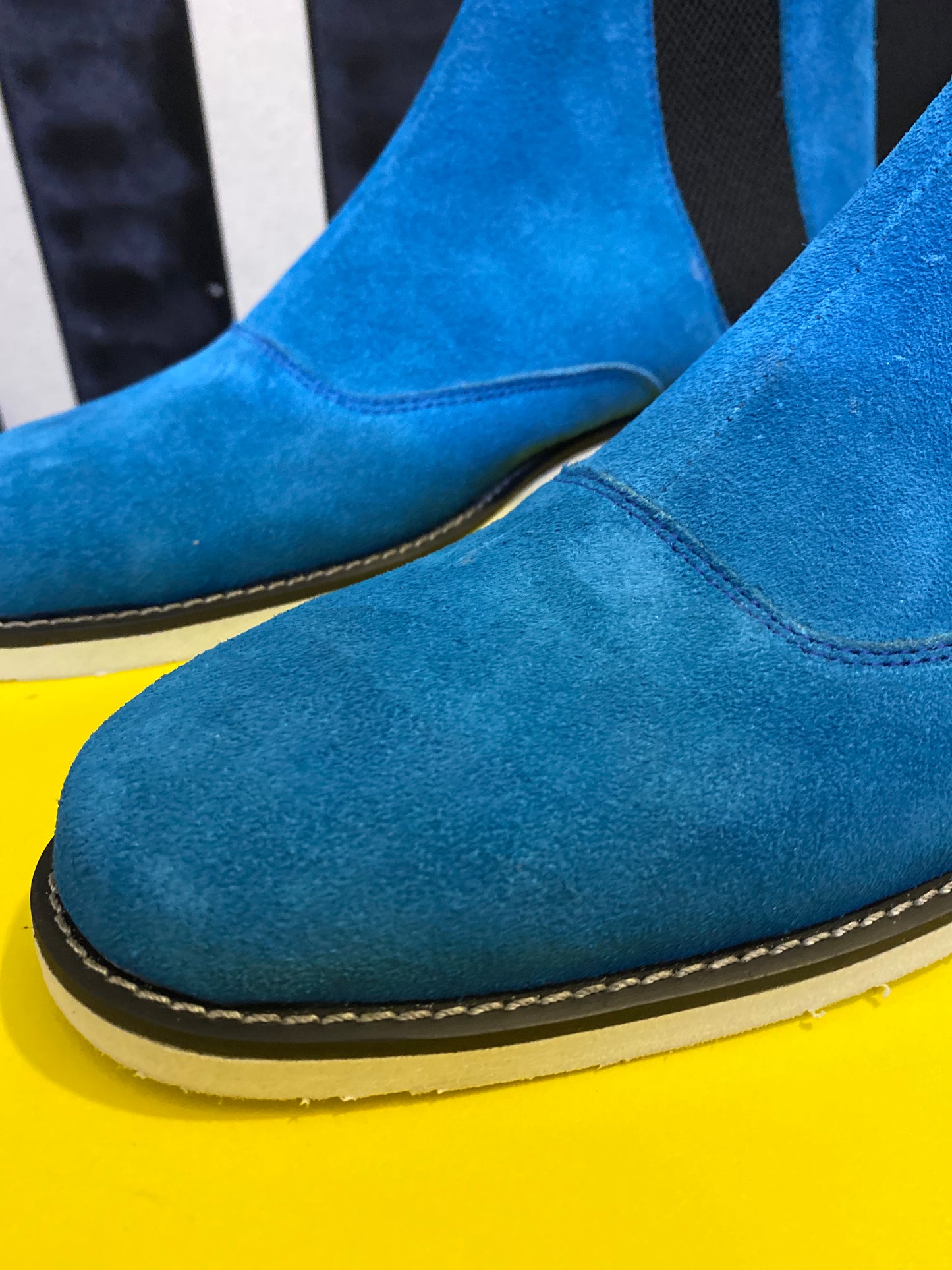 Blue Chelsea Boot