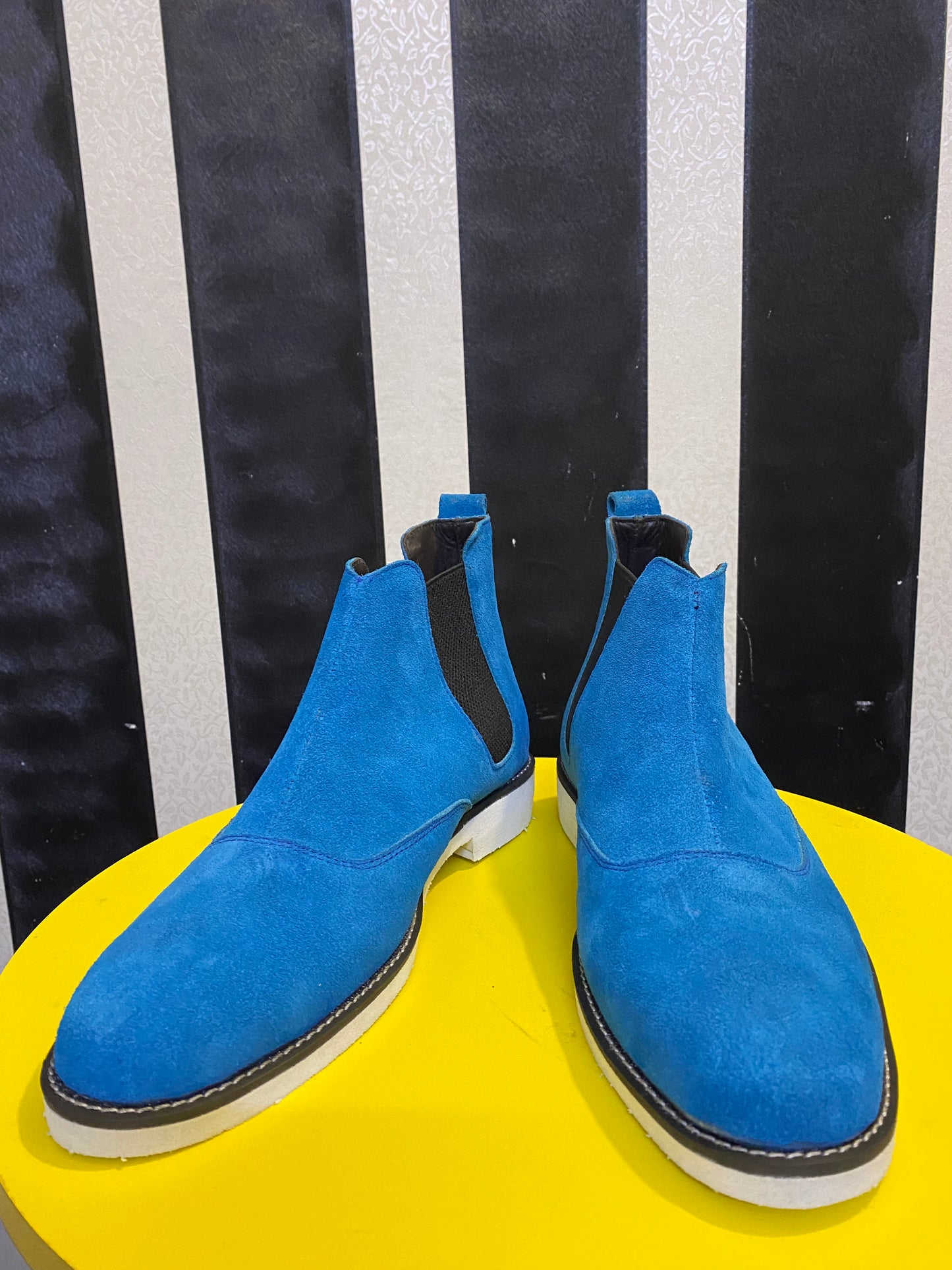 Blue Chelsea Boot