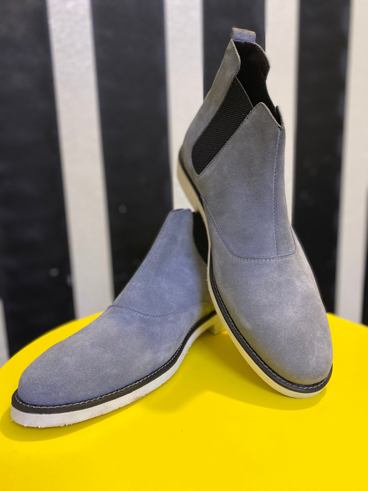 Classic Gray Chelsea Boot