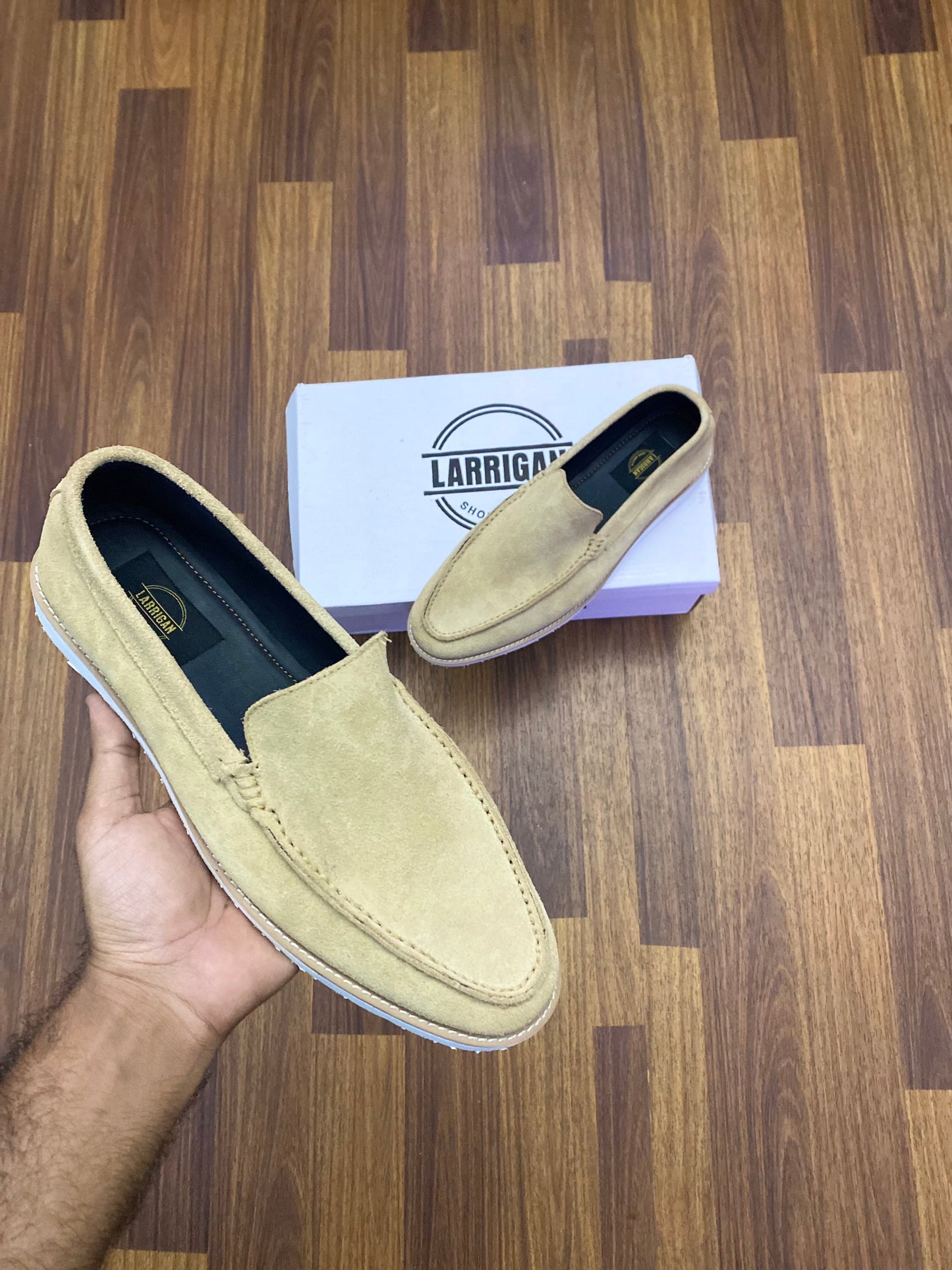 Beige Moccasin-8006