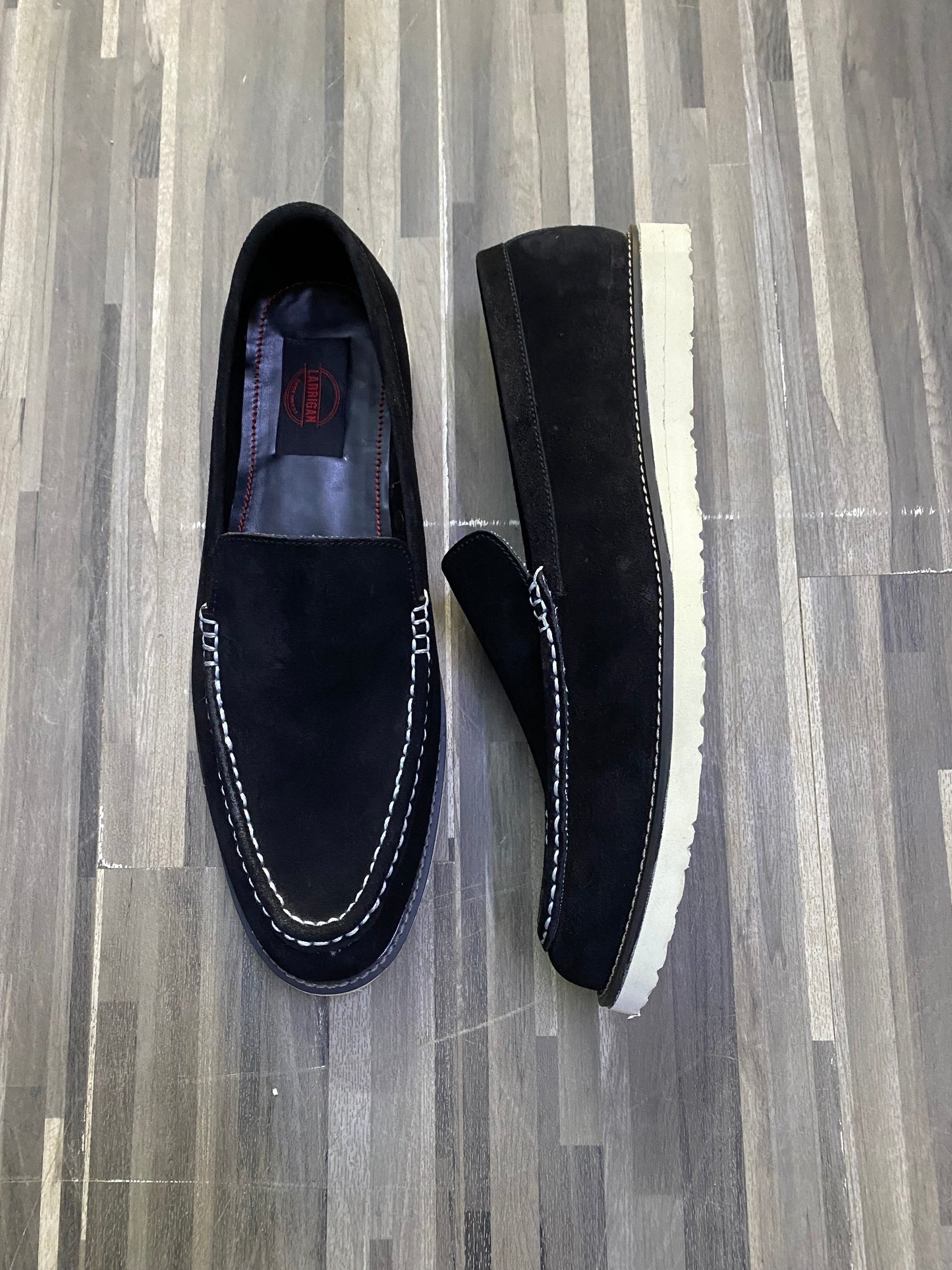 Black Suede Leather Shoe