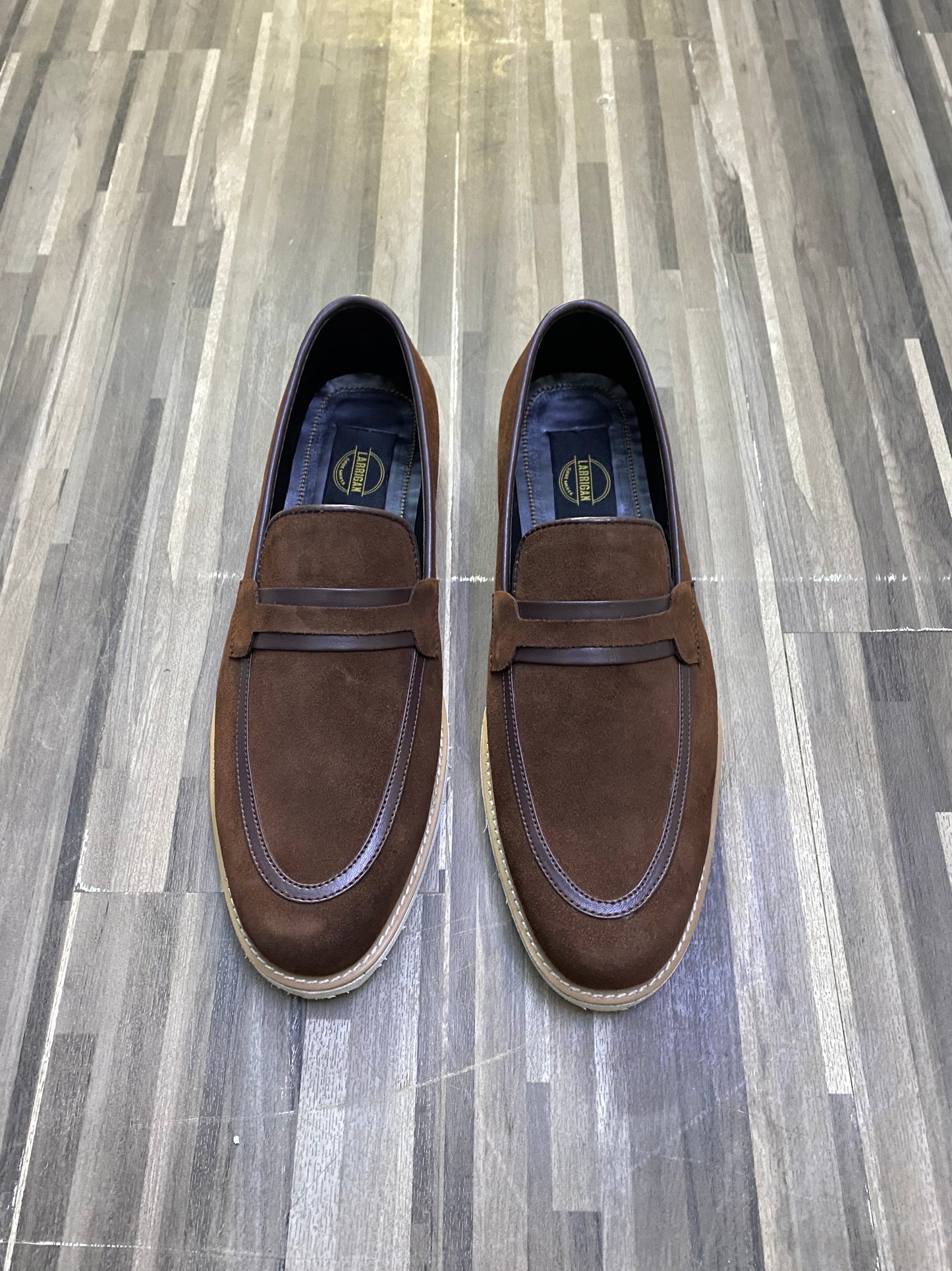 Brown Suede Leather Shoe