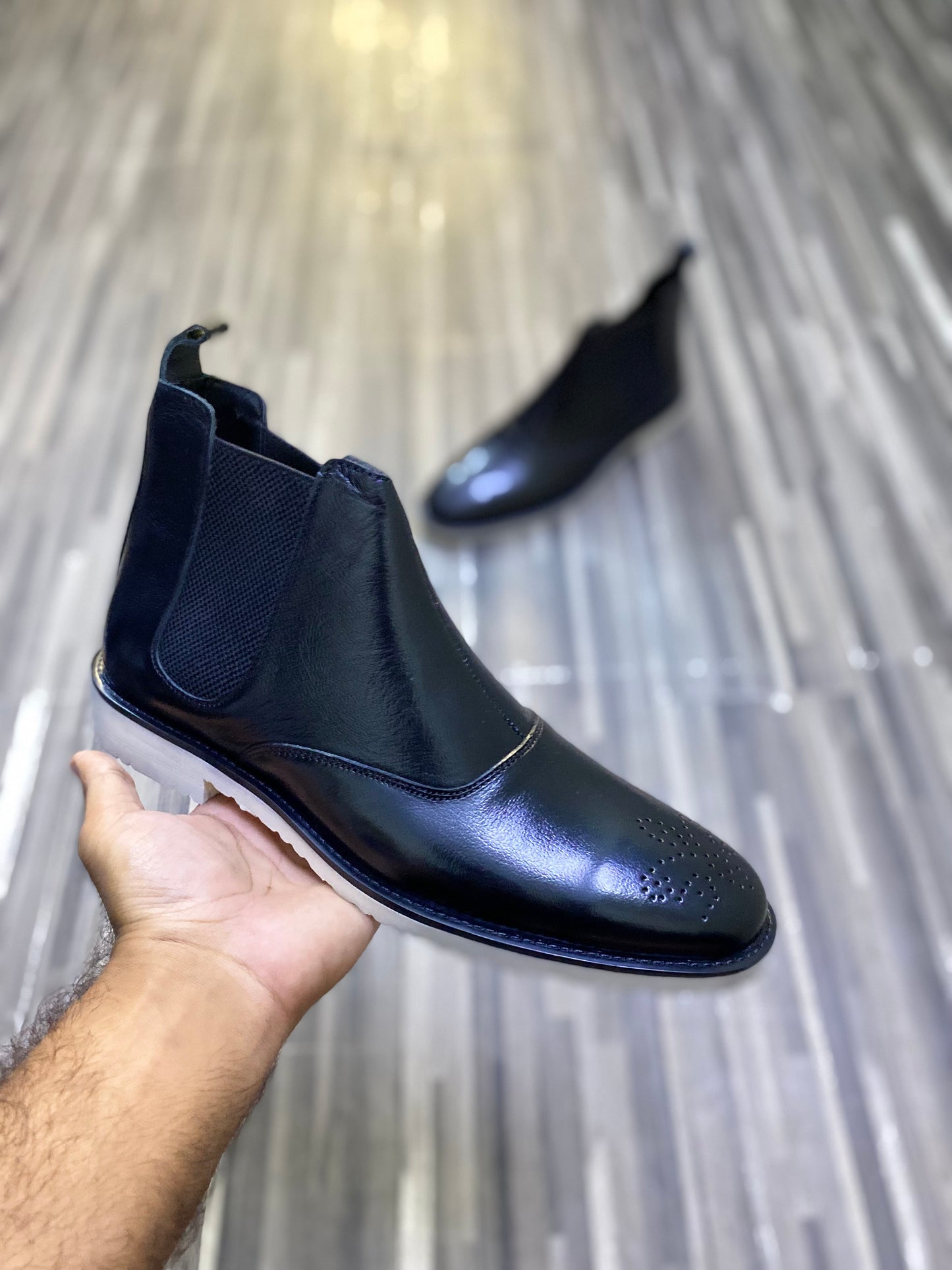 Chelsea Black Boot