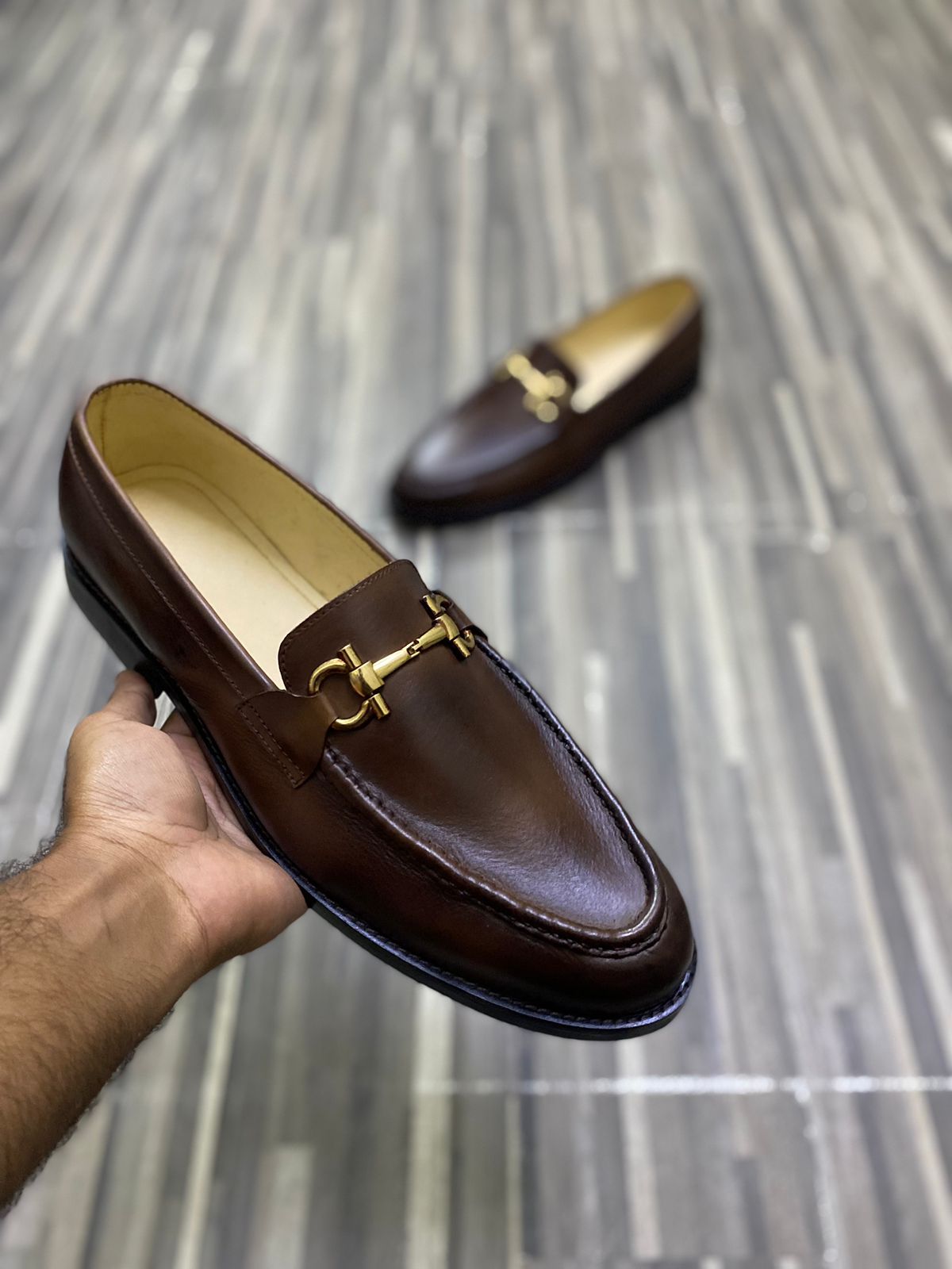 Brown Fine Class Leather Shoes – Larrigan