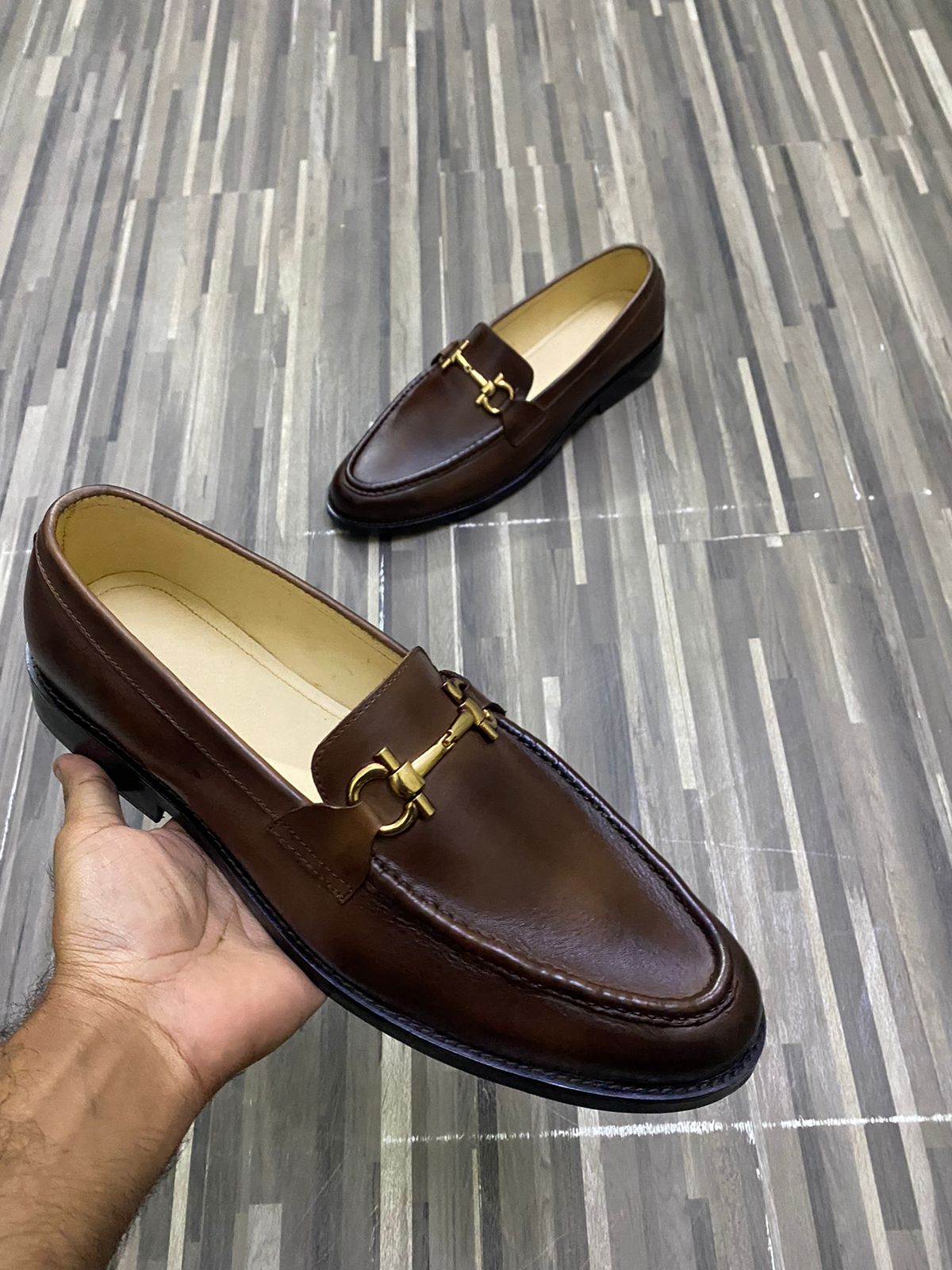 Brown Fine Class Leather Shoes