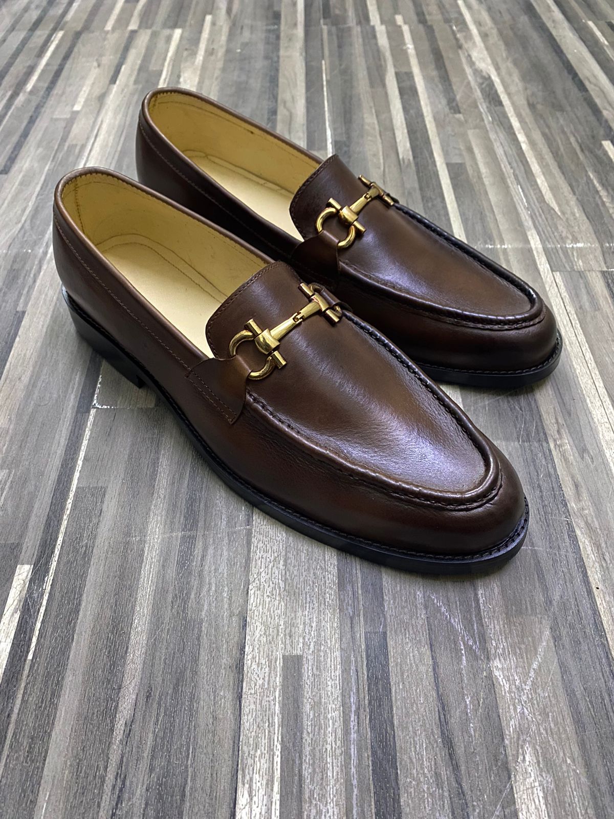 Brown Fine Class Leather Shoes