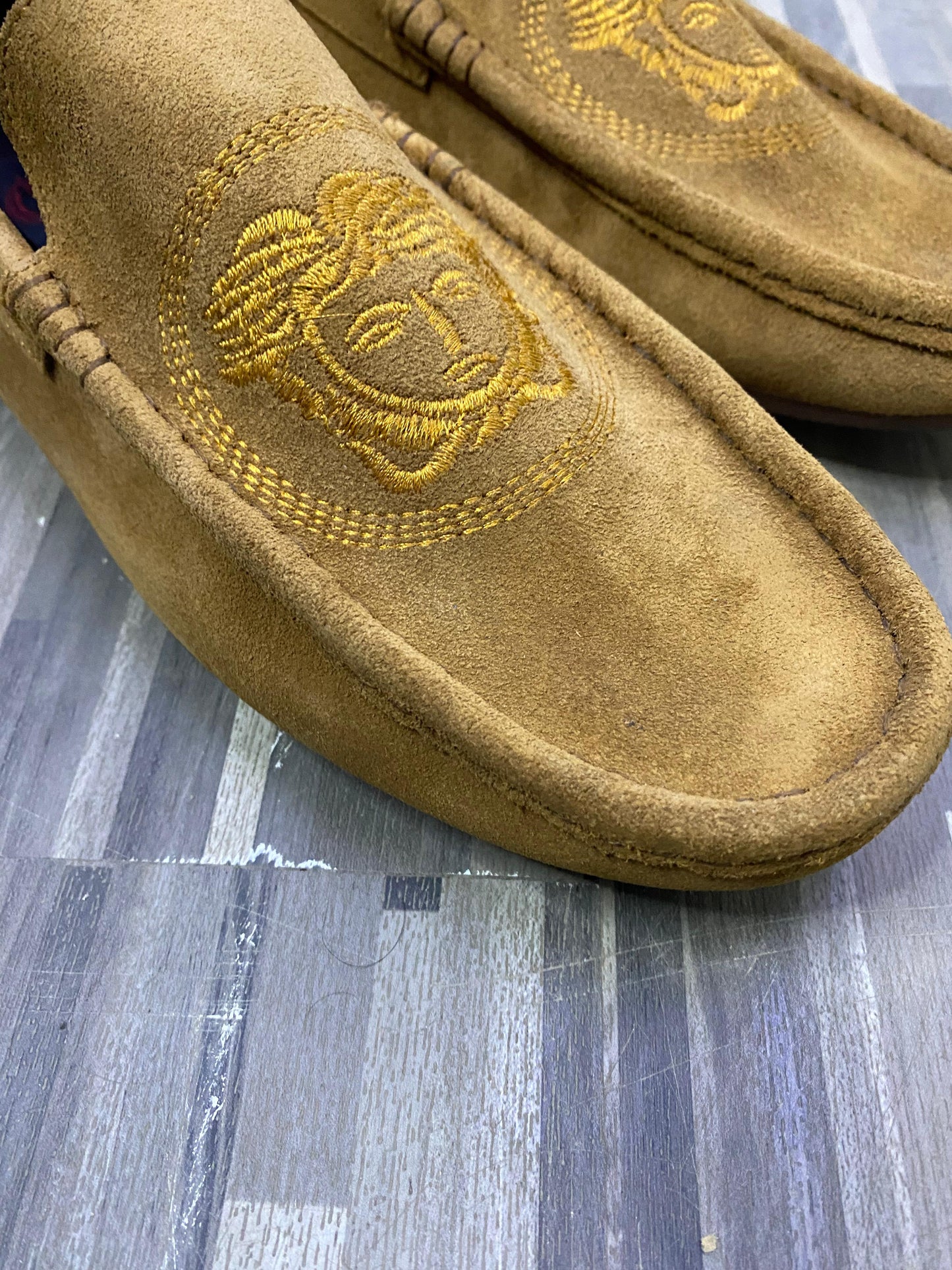 Mustard EMB Loafer