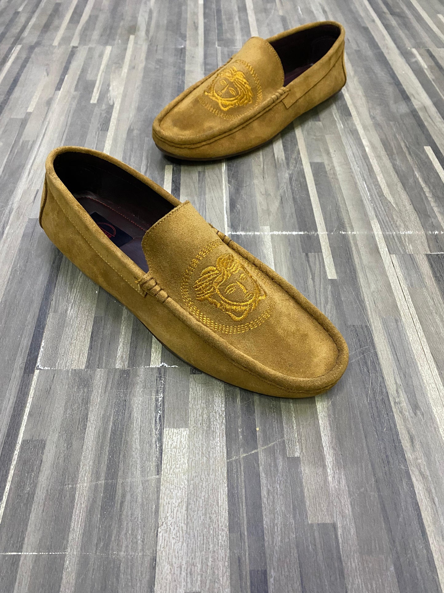 Mustard EMB Loafer