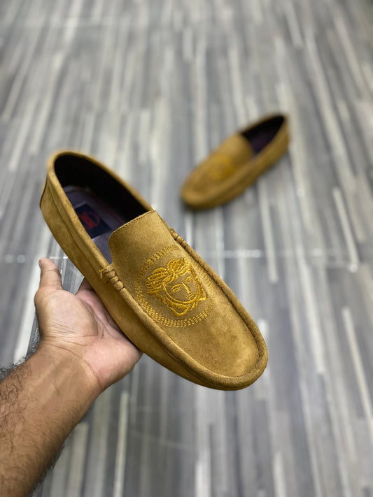 Mustard EMB Loafer