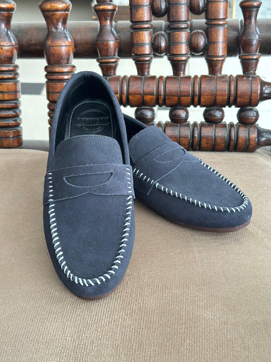 Suede mocc