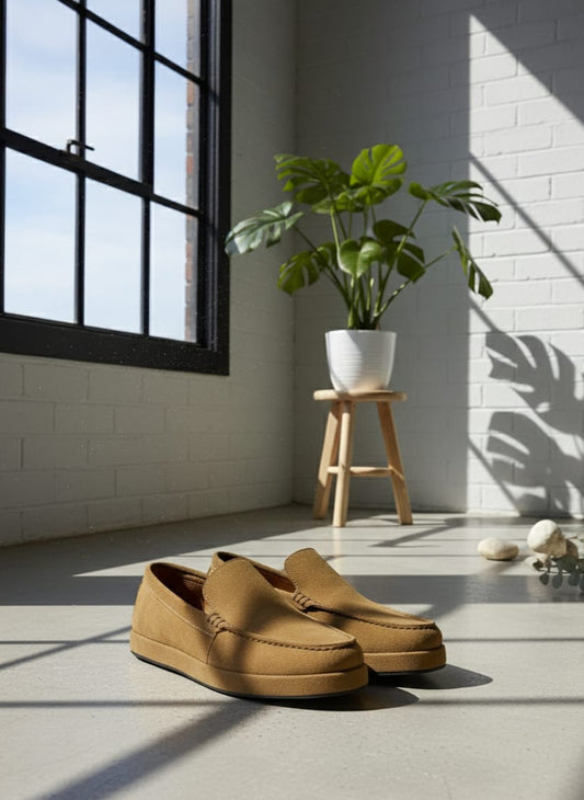 SUEDE LOAFERS-8165